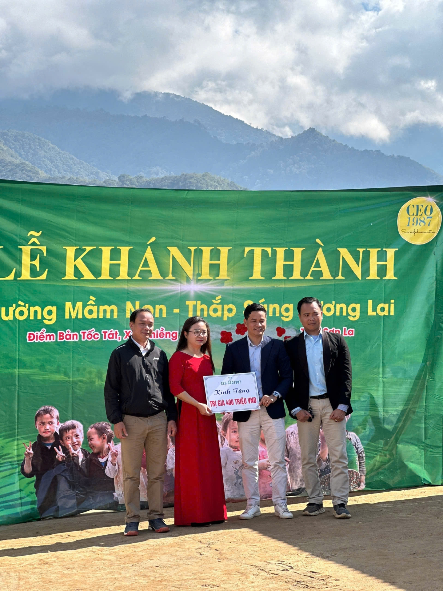 Lễ khánh thành điểm trường mầm non Tốc Tát Trên, Sơn La
