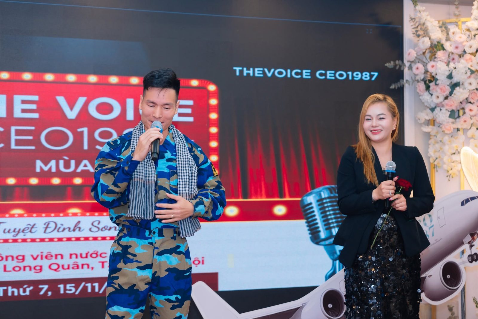 Thành viên CEO 1987 hóa thân nghệ sĩ trình diễn tại đêm nhạc The Voice CEO1987 đầy cảm xúc