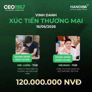 Vinh danh xuc tien thuong mai 16 05 2026 Mr Luan trao co hoi cho Mr Nam 120 trieu dong