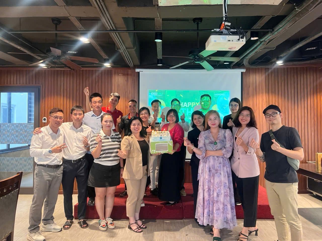 Chúc mừng sinh nhật thành viên CEO 1987 tháng 4
