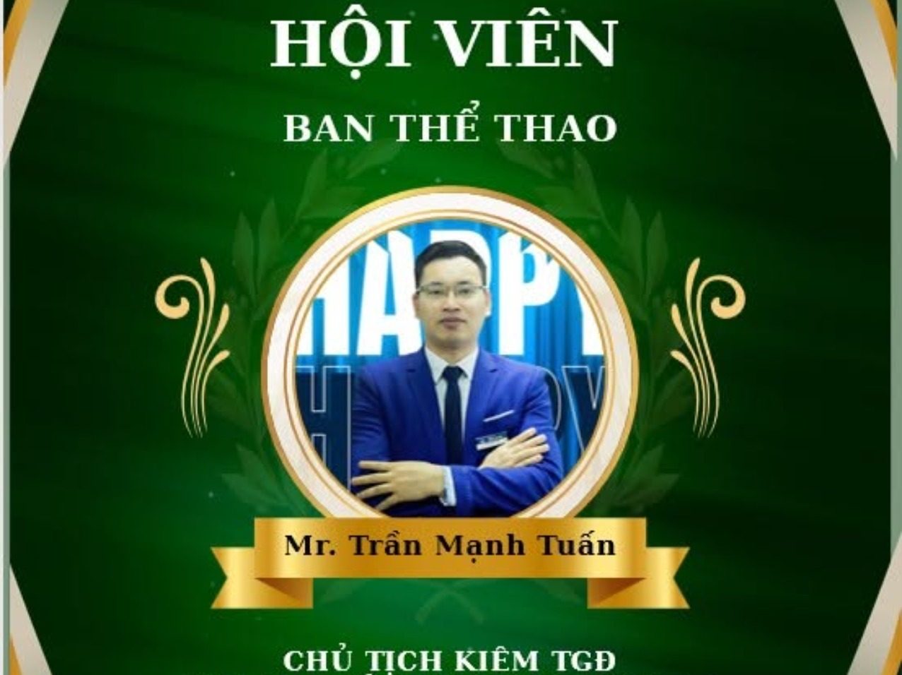 Ông Trần Mạnh Tuấn, Chủ tịch Tập đoàn TLC, được CEO1987 vinh danh vì những đóng góp bền bỉ cho Ban Thể Thao câu lạc bộ